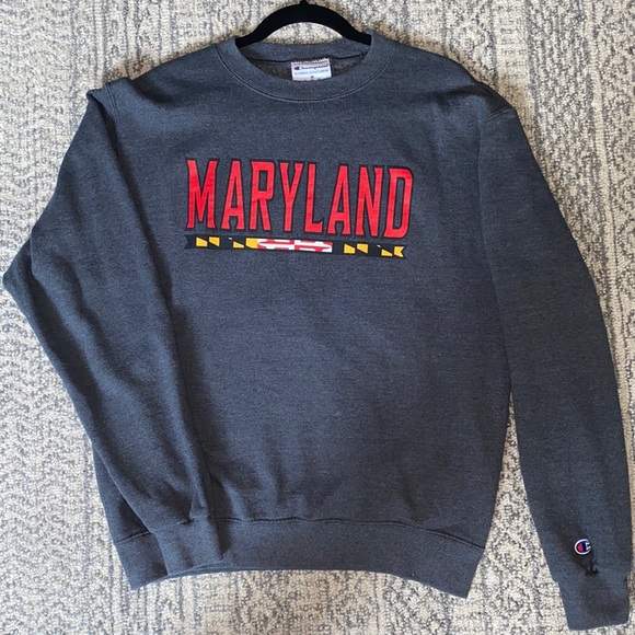 Champion University of Maryland Sweatshirt - Picture 1 of 4